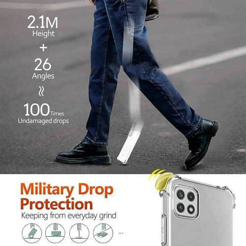 Apple iPhone XS Max Clear Case Shockproof Tough Gel Transparent Anti knock Air Cushion Heavy Duty Phone Back Cover