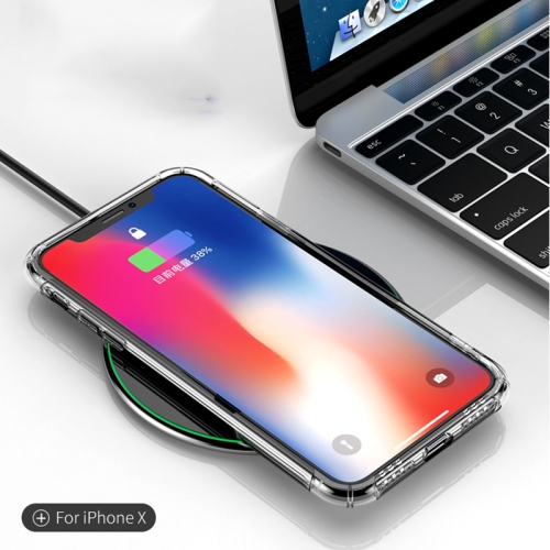 Apple iPhone XR Étui transparent, résistant, antichoc, gel, coussin anti-cognement transparent, couvercle arrière robuste pour téléphone