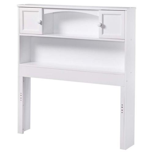 ROSEBERY KIDS  Twin Bookcase Headboard In In White
