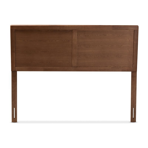 Pemberly Row Mid-Pemberly Row Wood King Headboard in Walnut Brown