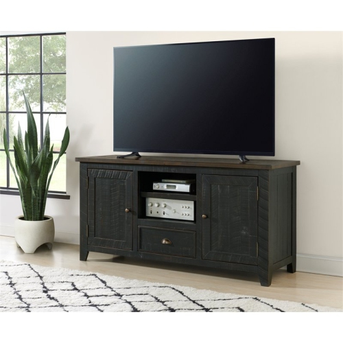 Martin Svensson Home Monterey 60" TV Stand Black and Brown