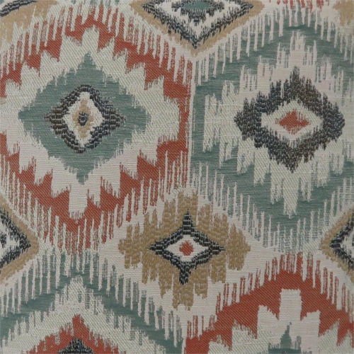 Gros coussin décoratif multicolore en tissu Noma de Furniture of America