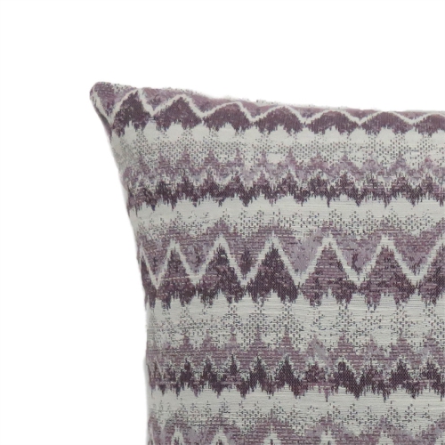 Grand coussin décoratif violet en tissu Allene de Furniture of America