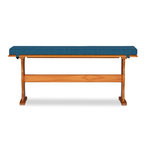 Linon Chelsea Nook Fabric Cushion Set in Blue