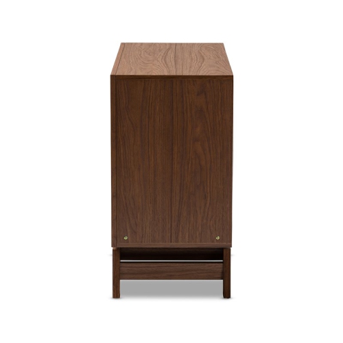 Hawthorne Collections 6 Drawer Mid Century Multicolored Wooden Chest