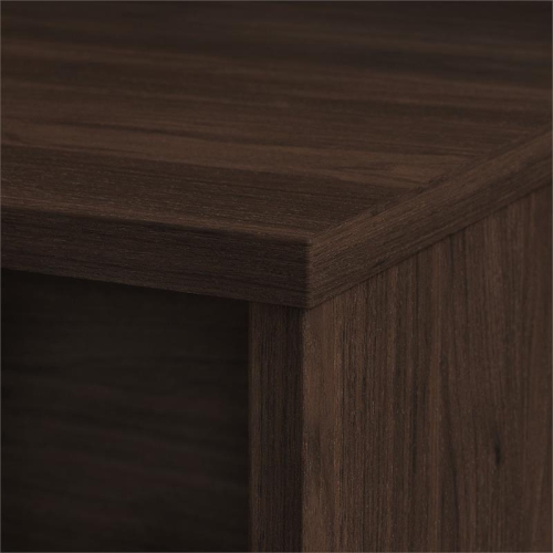 Office 500 72W x 24D Credenza Desk in Black Walnut - Engineered Wood