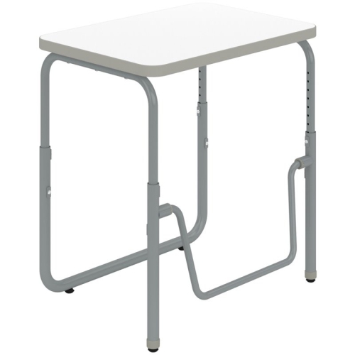 SAFCO Alphabetter 2.0 Height Adjustable Student Desk Pendulum Bar In White