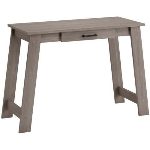 Sauder Beginnings Engineered Wood Writing Desk in Silver Sycamore