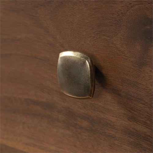 Sauder River Ranch 6 Drawer 50.5" Wooden Dresser in Grand Walnut