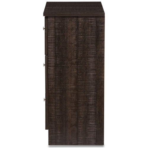 Bowery Hill 3 Drawer Chest in Espresso