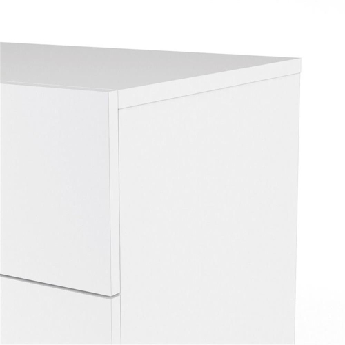 Tvilum Austin Modern 8 Drawer Double Dresser in White