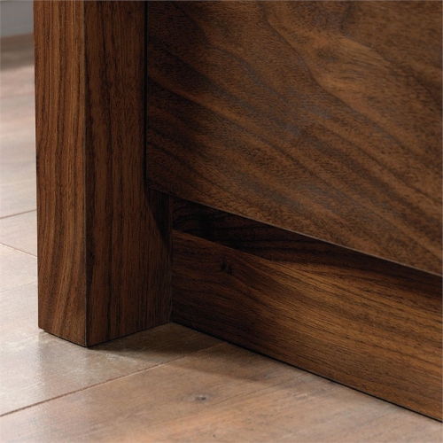 Sauder Harvey Park 6 Drawer Dresser in Grand Walnut