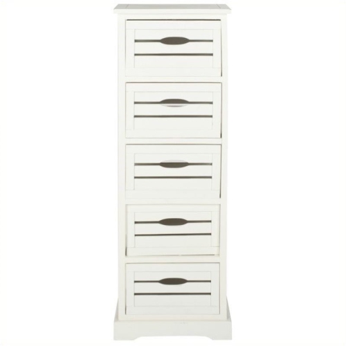 Hawthorne Collection Pine Cabinet in Cream