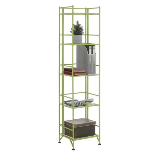 PEMBERLY ROW  Five-Tier Folding Shelf With Metal Frame In Green
