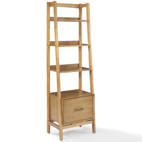PEMBERLY ROW  25" 4 Shelf Bookcase In Acorn