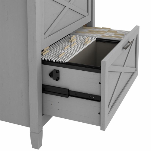 Key West 2 Drawer Lateral File Cabinet in Cape Cod Gray - Engineered Wood
