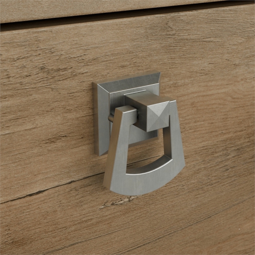 Bush Furniture Salinas 2 Drawer File Cabinet in Reclaimed Pine