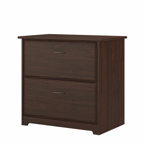 Cabot 2 Drawer Lateral File Cabinet in Modern Walnut - Engineered Wood