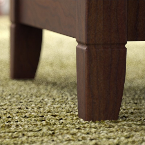 Bush Furniture Key West 2 Drawer File Cabinet in Bing Cherry