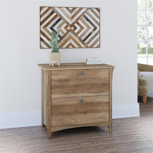 Scranton & Co Furniture Salinas 2 Drawer File Cabinet in Reclaimed Pine