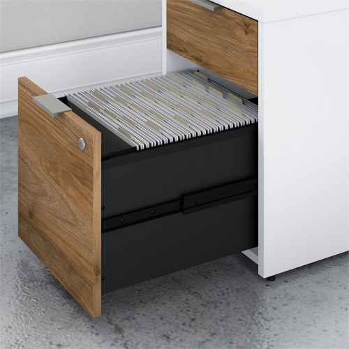 Bush Business Furniture Jamestown 2 Drawer File Cabinet - Assembled