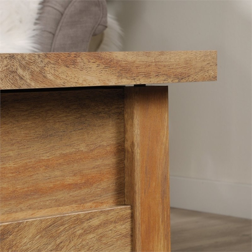 Pemberly Row Engineered Wood Lift Top Coffee Table in Sindoori Mango