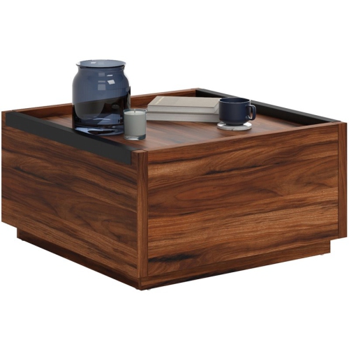 Sauder Manhattan Gate Engineered Wood Coffee Table in Blaze Acacia