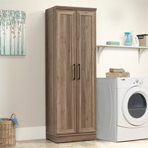 Sauder Homeplus Farmhouse Engineered Wood Brown 23" Storage Cabinet