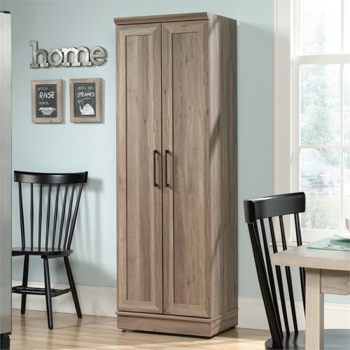 Sauder Homeplus Farmhouse Engineered Wood Brown 23" Storage Cabinet