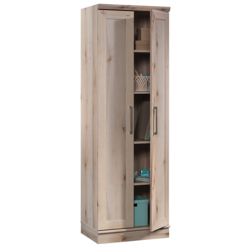 Sauder HomePlus Wooden Storage Cabinet in Pacific Maple