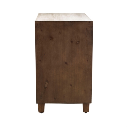 Finch Sawyer 2 Drawer Cabinet Brown
