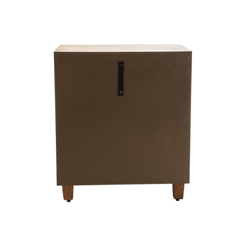 Finch Sawyer 2 Drawer Cabinet Brown