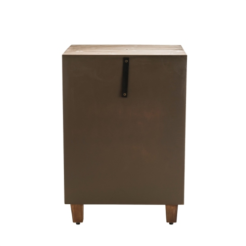 Finch Sawyer 3 Drawer Cabinet Brown