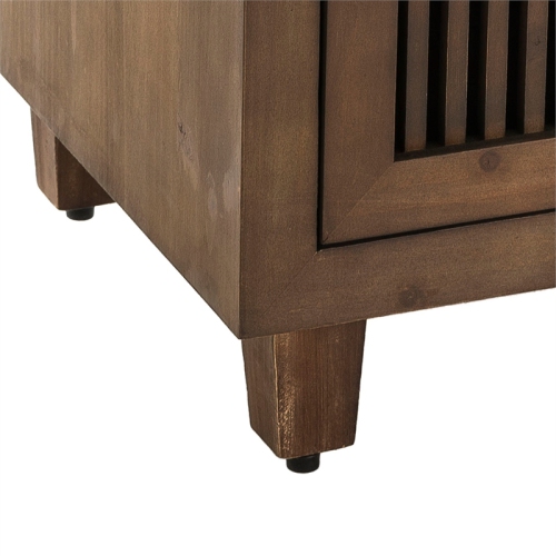 Finch Sawyer 3 Drawer Cabinet Brown