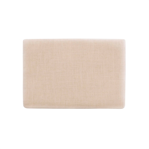 Linon Claridge 32" Acacia Wood Bar Stool in Rustic Brown