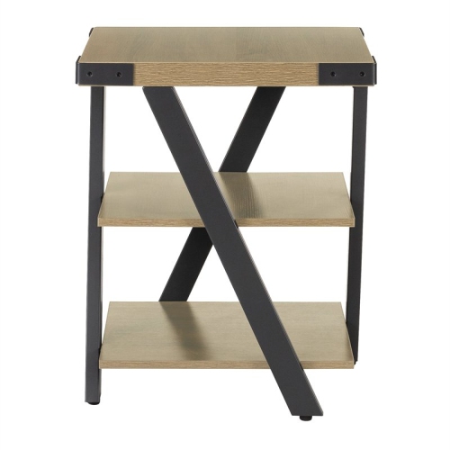 Mirella End Table in Sand Dune