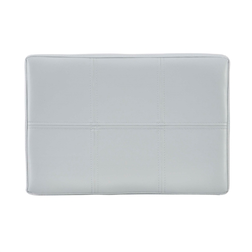 Linon Claridge 32" Wood Bar Stool in Gray