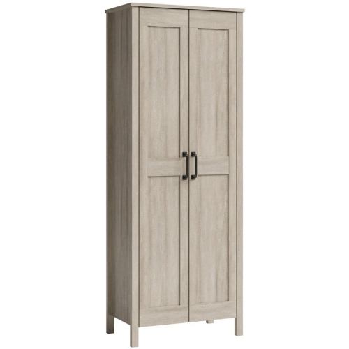 SAUDER  Engineered Wood 2-Door Storage Cabinet In Spring Maple Storage cabinet