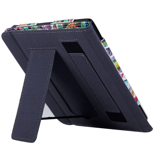 BOZHUORUI Stand Case for Kobo Libra H2O e-Books Readers - Premium PU Leather Protective Cover with