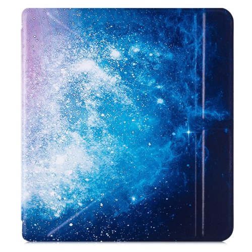 BOZHUORUI Kobo Libra 2 eReader Case - Premium PU Leather Origami Stand Protective Cover with Auto Wake/Sleep