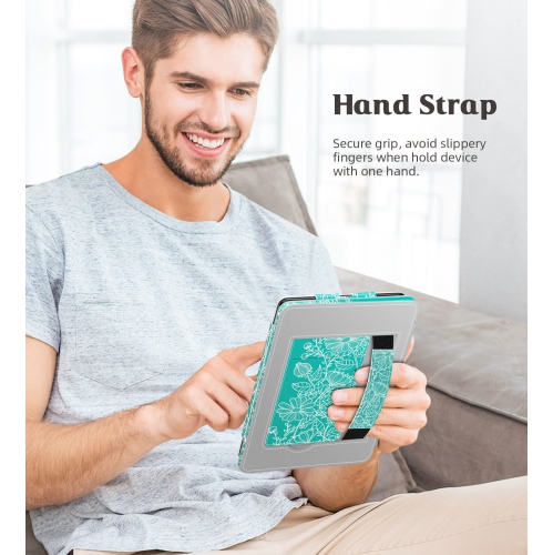 MoKo Case for 6.8" Kindle Paperwhite and Kindle Paperwhite Signature Edition, Slim PU Shell Cover Cas