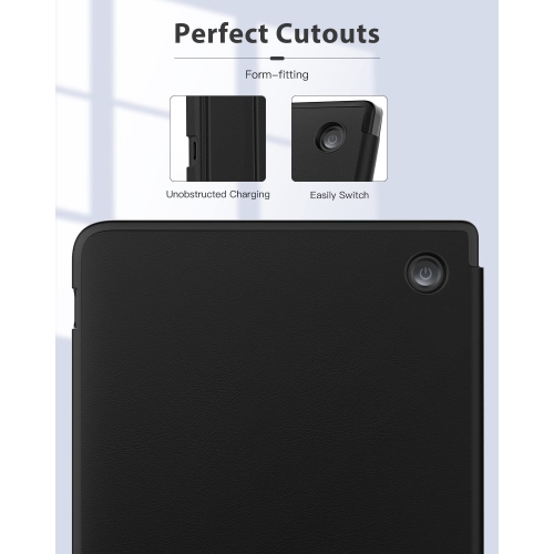 MoKo Folio Case for Kobo Libra 2 E-Reader 7 inch 2021 Released, Origami Standing Shell Cover Case with Multi Angle Magnetic