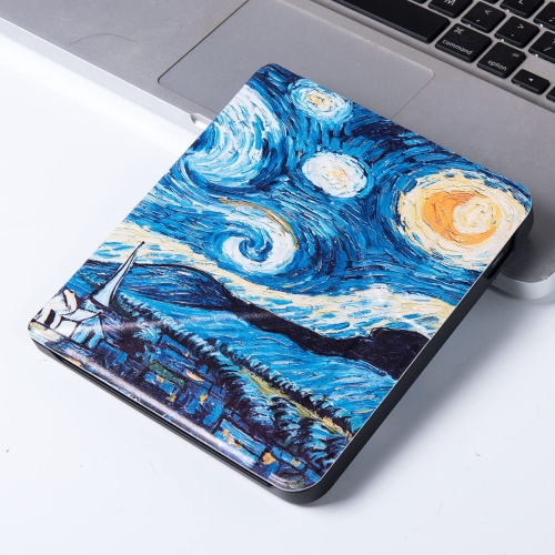 BOZHUORUI Kobo Libra 2 eReader Case - Premium PU Leather Origami Stand Protective Cover with Aut