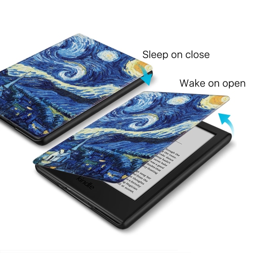 TNP Case for Kindle 10th Generation - Slim & Light Smart Cover Case with Auto Sleep & Wake for Amazon Kindle E-Reader 6" Dis