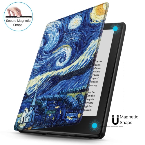 TNP Case for Kindle 10th Generation - Slim & Light Smart Cover Case with Auto Sleep & Wake for Amazon Kindle E-Reader 6" Dis
