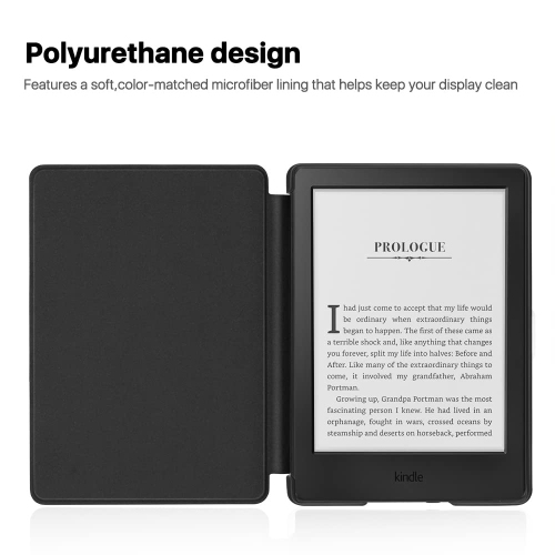 TNP Case for Kindle 10th Generation - Slim & Light Smart Cover Case with Auto Sleep & Wake for Amazon Kindle E-Reader 6" Dis