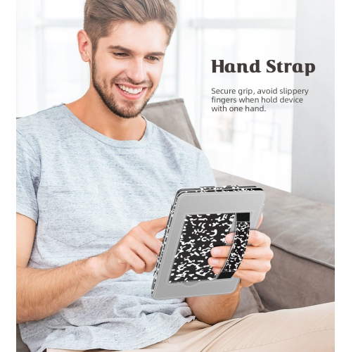 MoKo Case for 6.8" Kindle Paperwhite and Kindle Paperwhite Signature Edition, Slim PU Shell Cover Cas