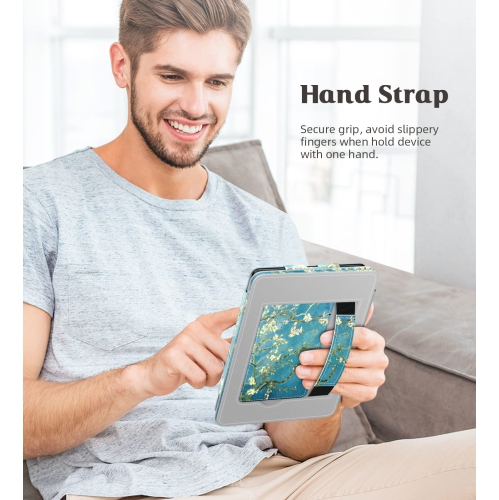 MoKo Case for 6.8" Kindle Paperwhite and Kindle Paperwhite Signature Edition, Slim PU Shell Cover Cas