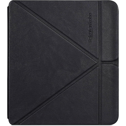 Kobo Libra 2 SleepCover Case | Black | Sleep/Wake Technology | Built-in 2-Way Stand | Vegan Leather | Compatible with 7” Kobo Libra 2 eReader