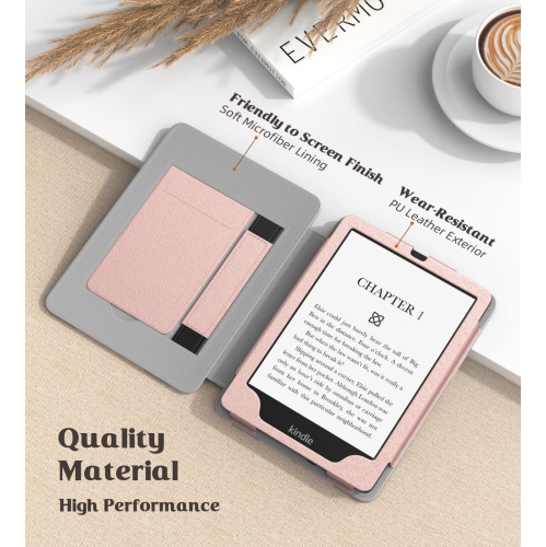 MoKo Case for 6.8" Kindle Paperwhite and Kindle Paperwhite Signature Edition, Slim PU Shell Cover Cas